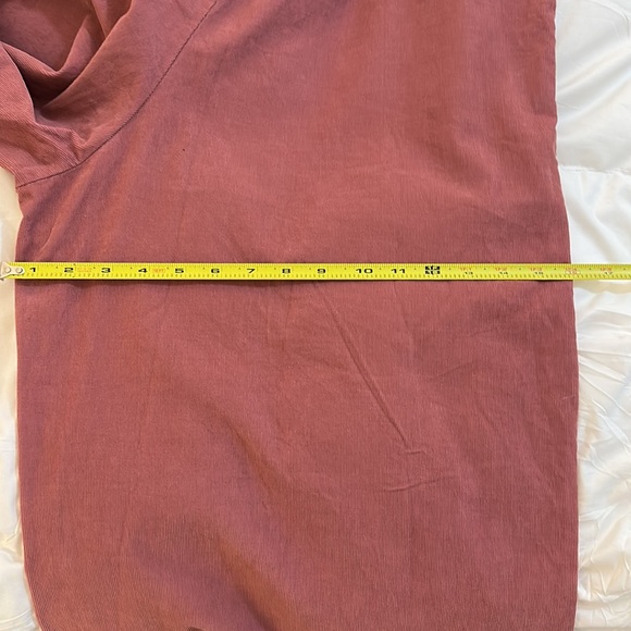 NWT Anthropologie Velvet by Graham & Spencer Emmie Pink Rose Overall Jumpsuit - Picture 11 of 11